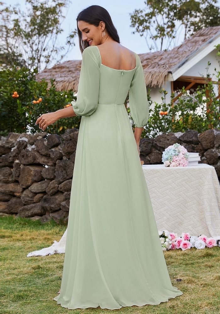 Kleid für Hochzeitsgäste Mintgrün